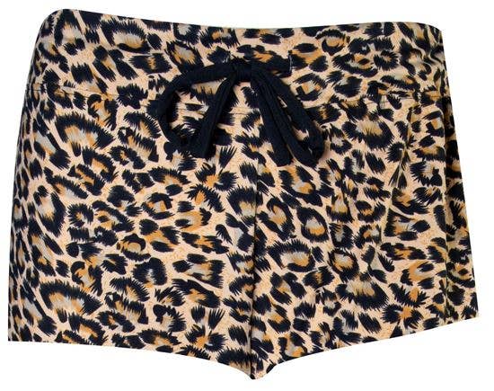 Pajama Shorts - Leopard