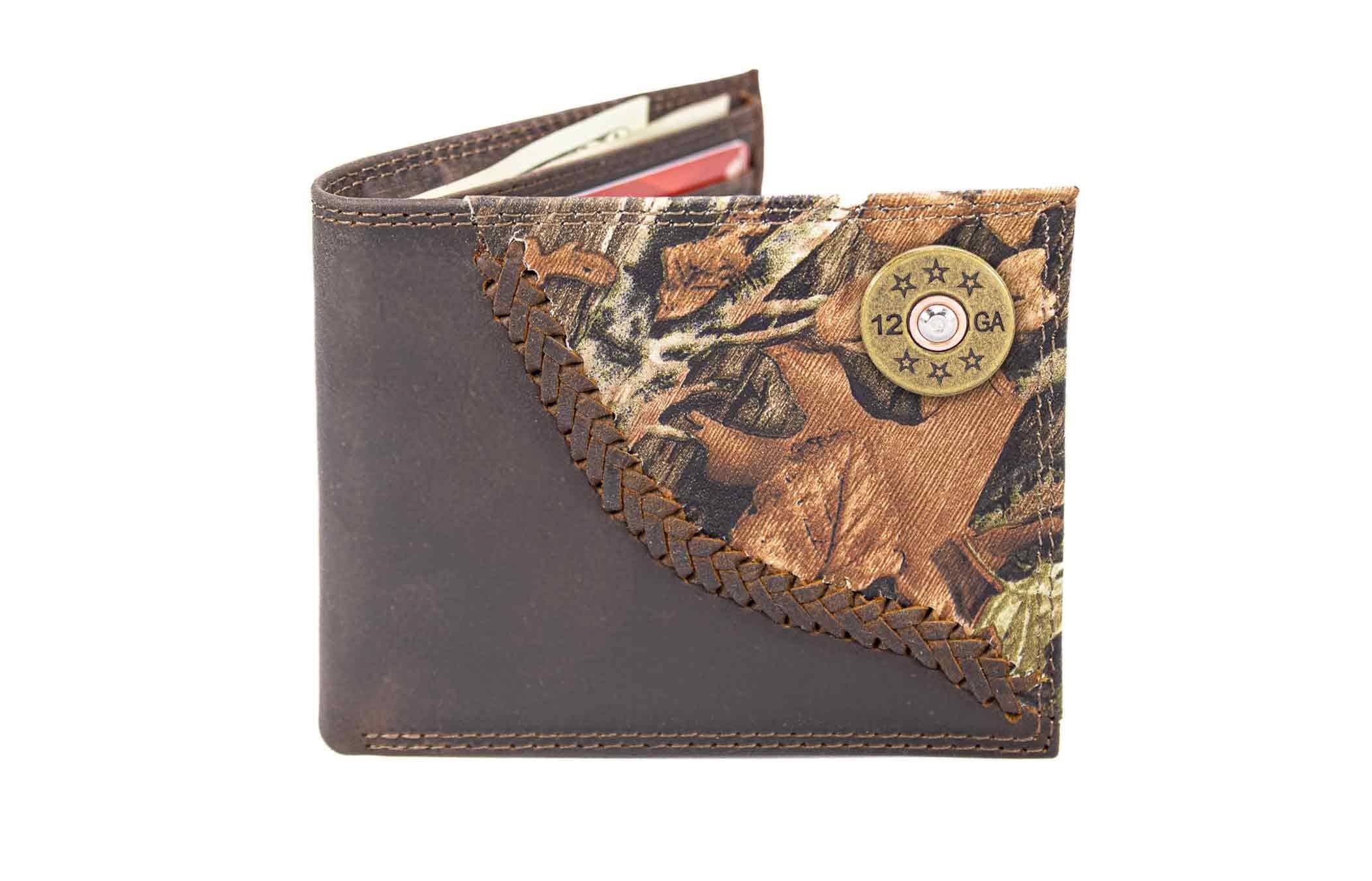 Shotshell Leather Bifold Wallet