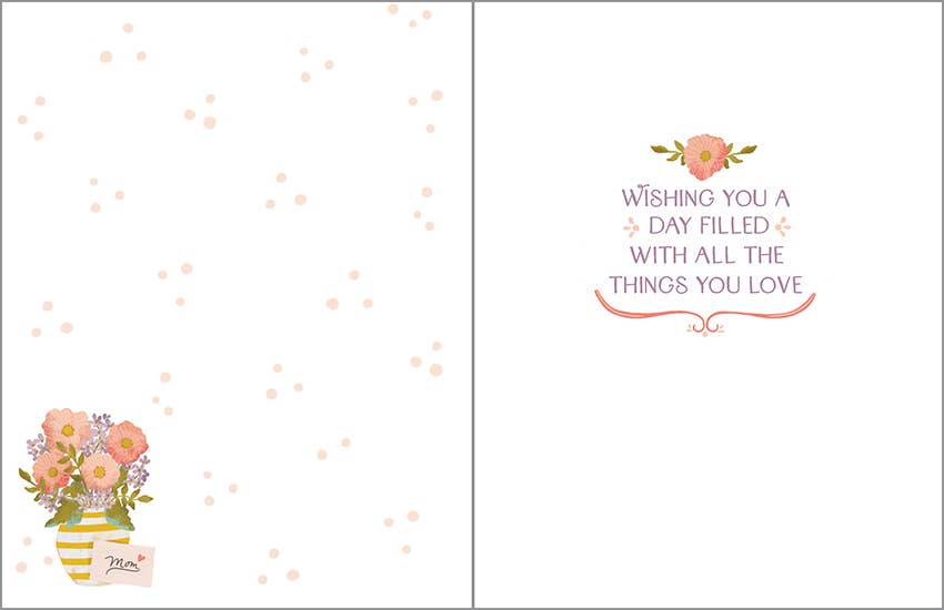 Mother's Day Greeting Card - For Mom