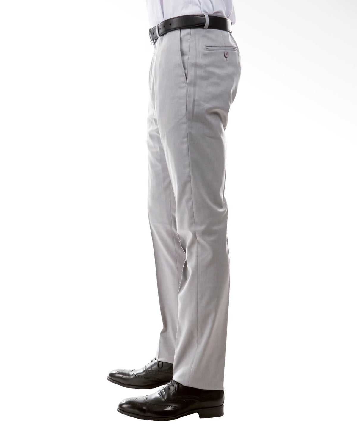 Zegarie Tailored Fit Suit Pant, Light Grey