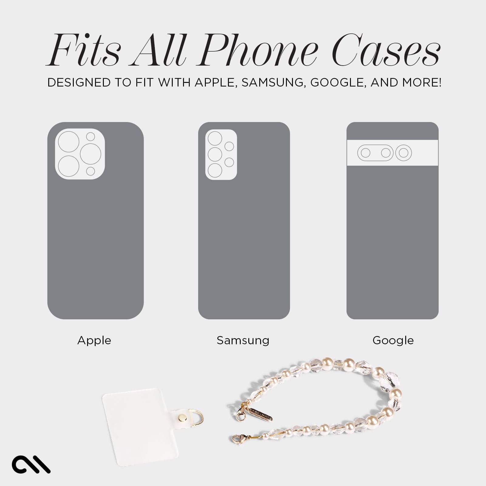 Case-Mate Crystal Pearl Phone Charm