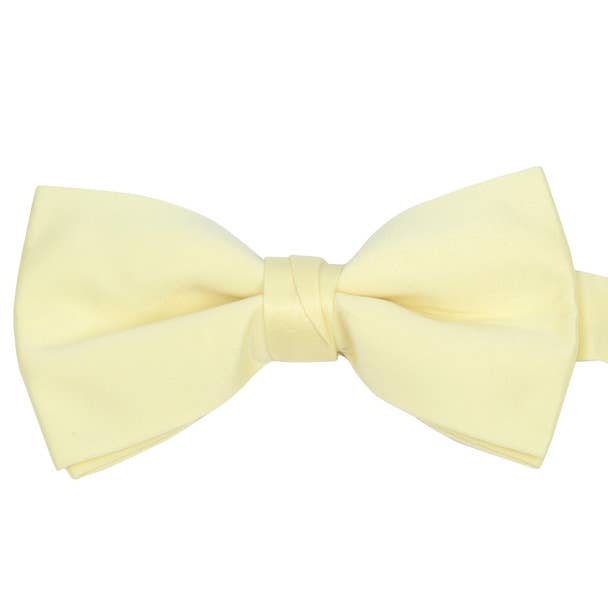 Men's 2.5" Satin Banded Bow Ties