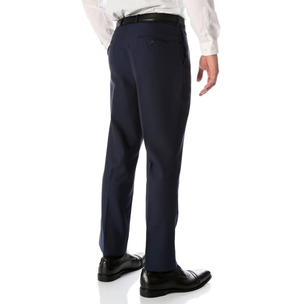 Ben Blue Wool Blend Modern Fit Dress Pants