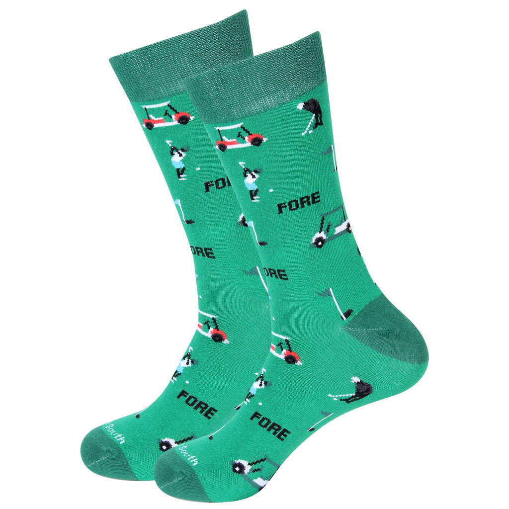 Barrel Down South FORE Golf Socks