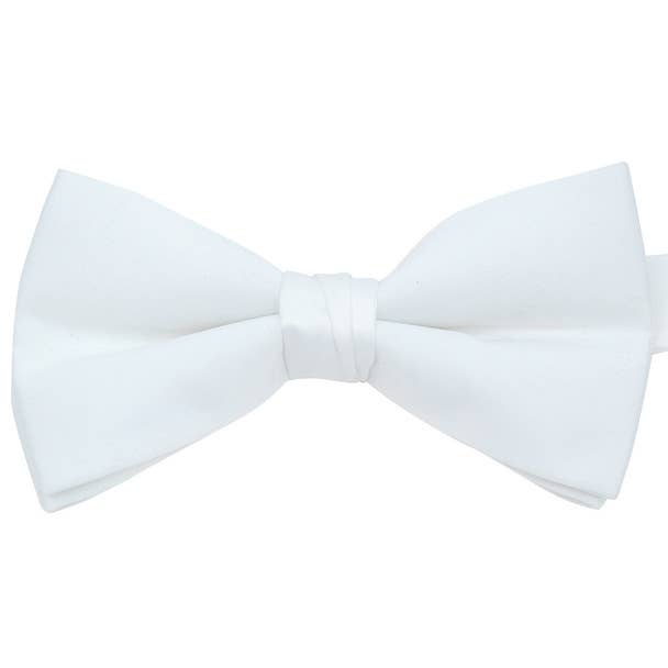 Men's 2.5" Satin Banded Bow Ties
