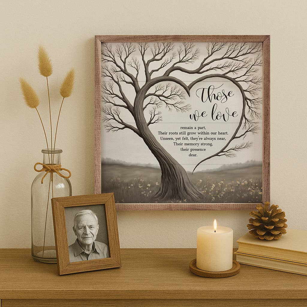 Those We Love Heart Tree
