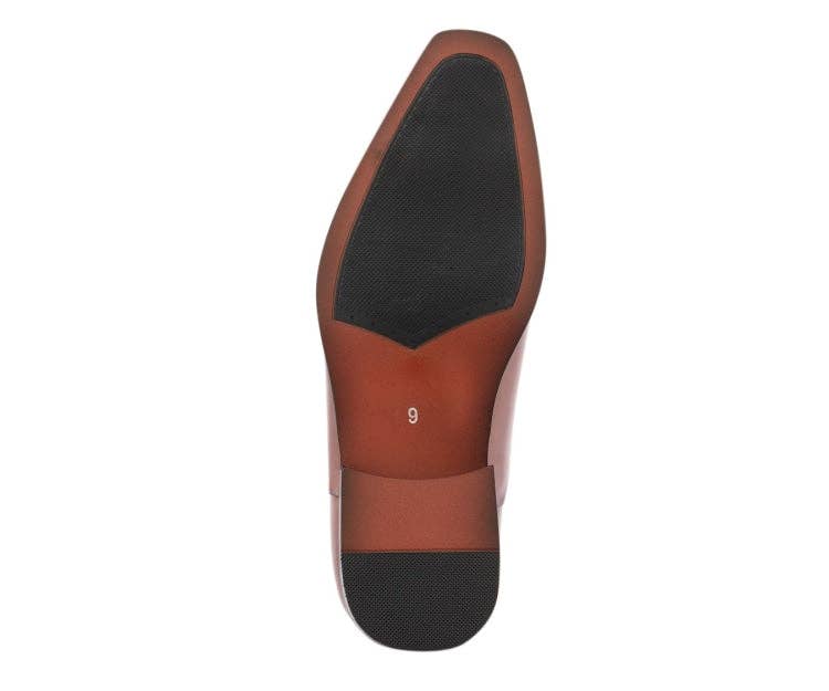 Zyon Cognac Dress Shoe - Brown