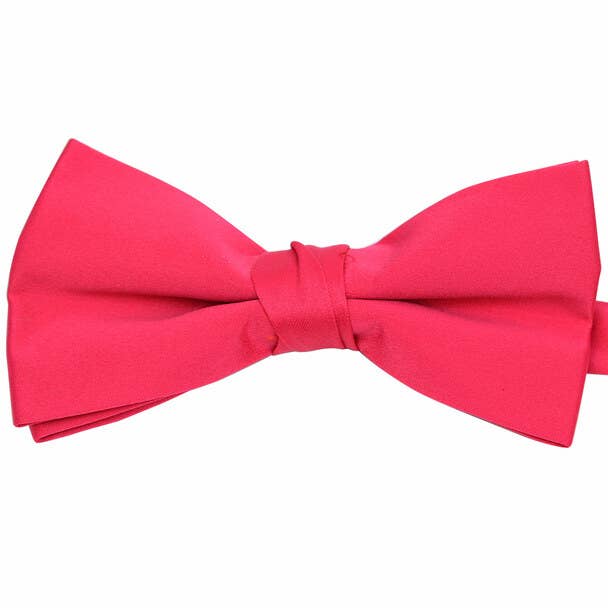 Men's 2.5" Satin Banded Bow Ties