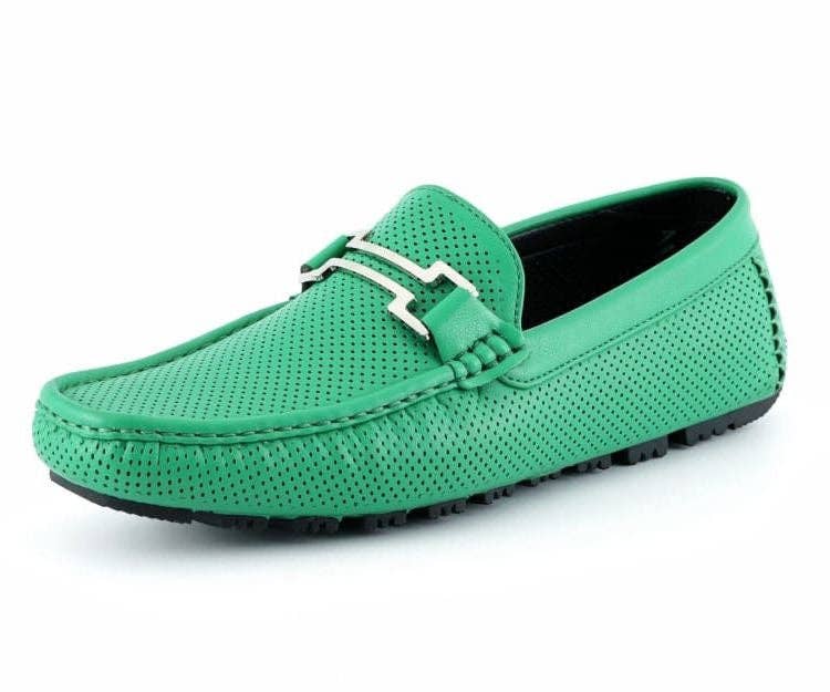 Harry2 Slip-On Moccasin Loafer - Green