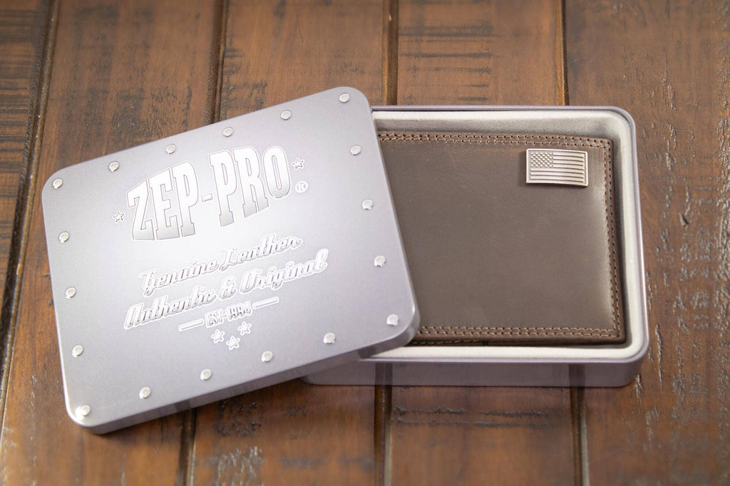 Shotshell Leather Bifold Wallet