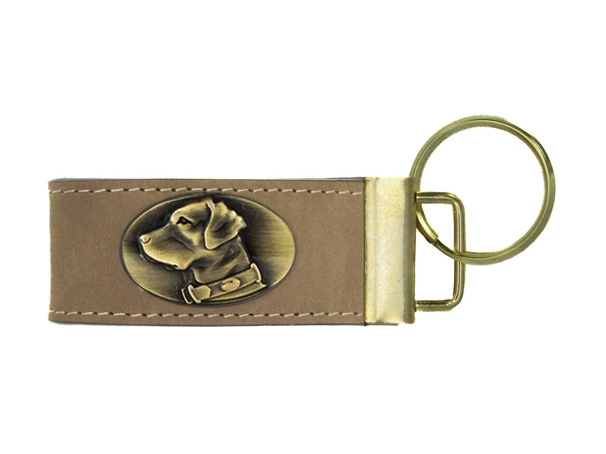Leather Loop Key Fob
