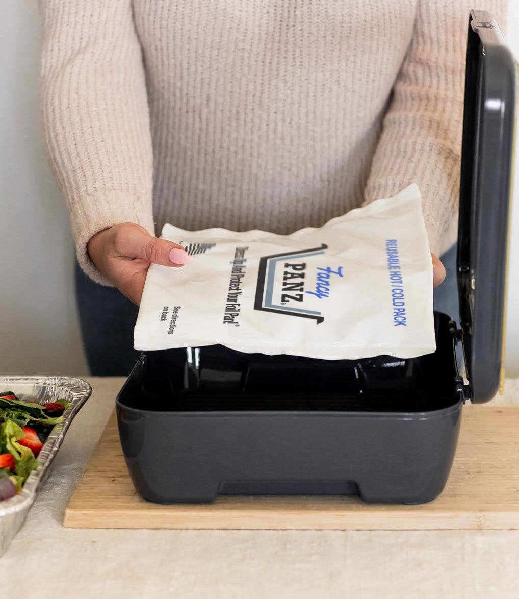 Premium Set - Pan Frame w/ Lid & Gel Pack - Charcoal