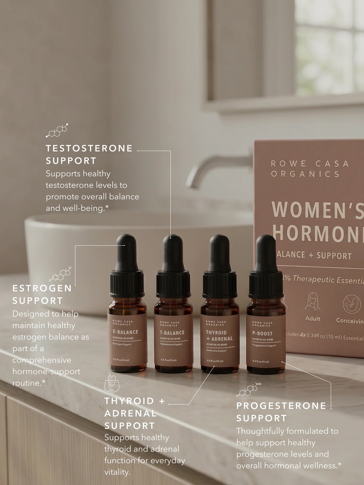 Women’s Hormone Kit Rowe Casa Organics