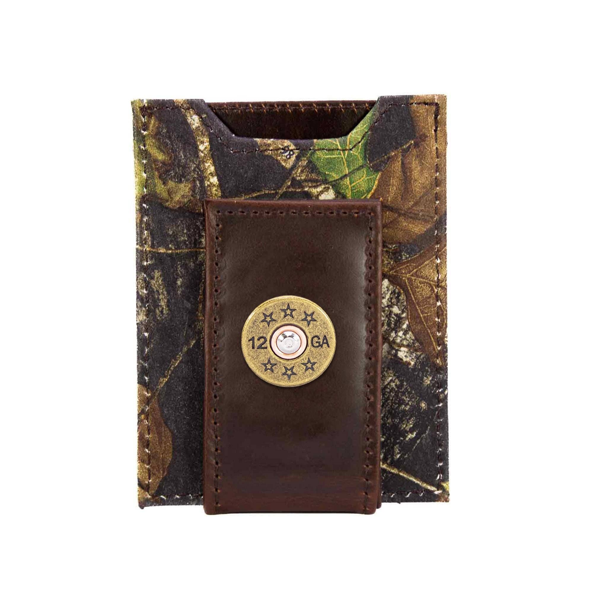 Shotshell Magnetic Leather Slim Wallet