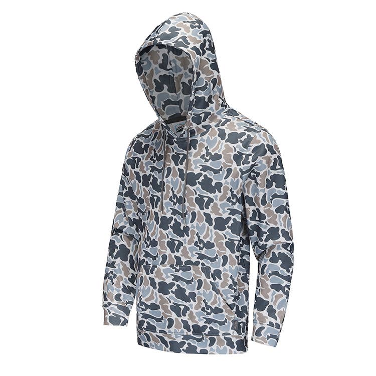 Honey Hole Fleece Hoodie - Smoke Camo