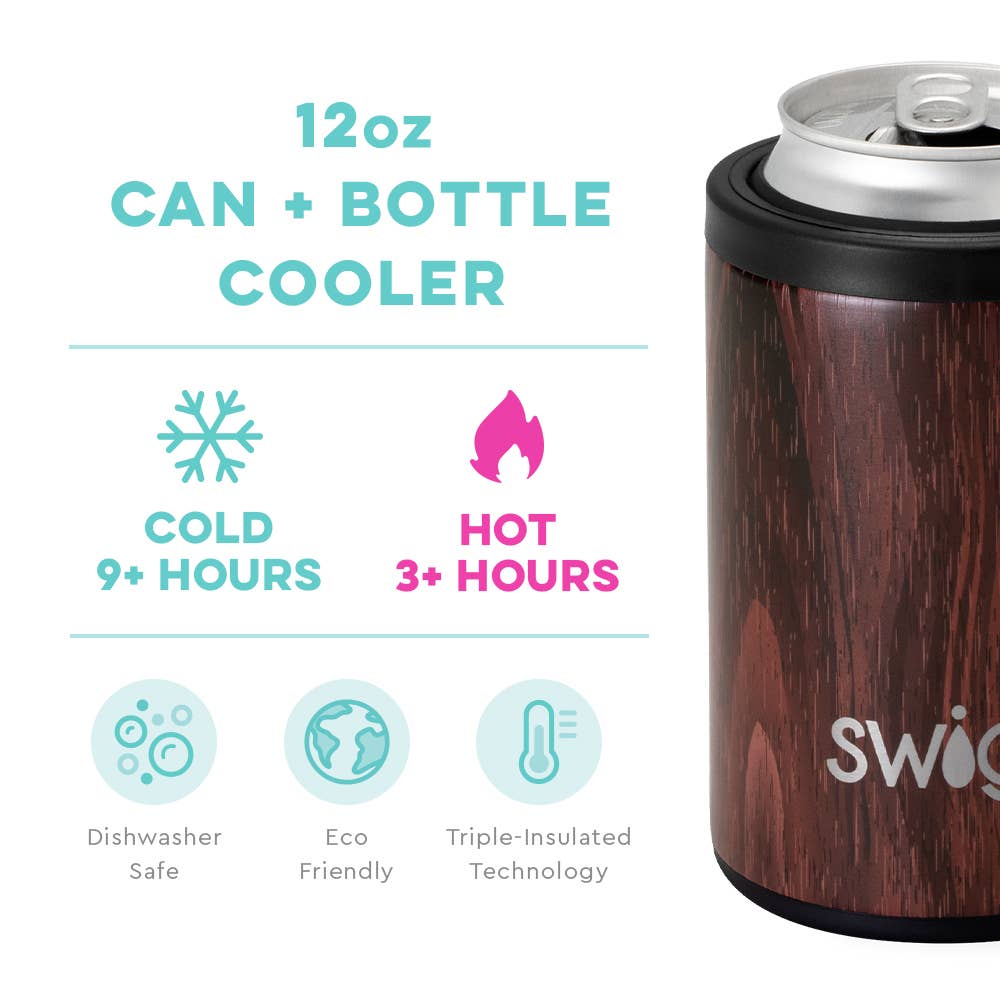 Swig Bourbon Barrel Can + Bottle Cooler (12oz)