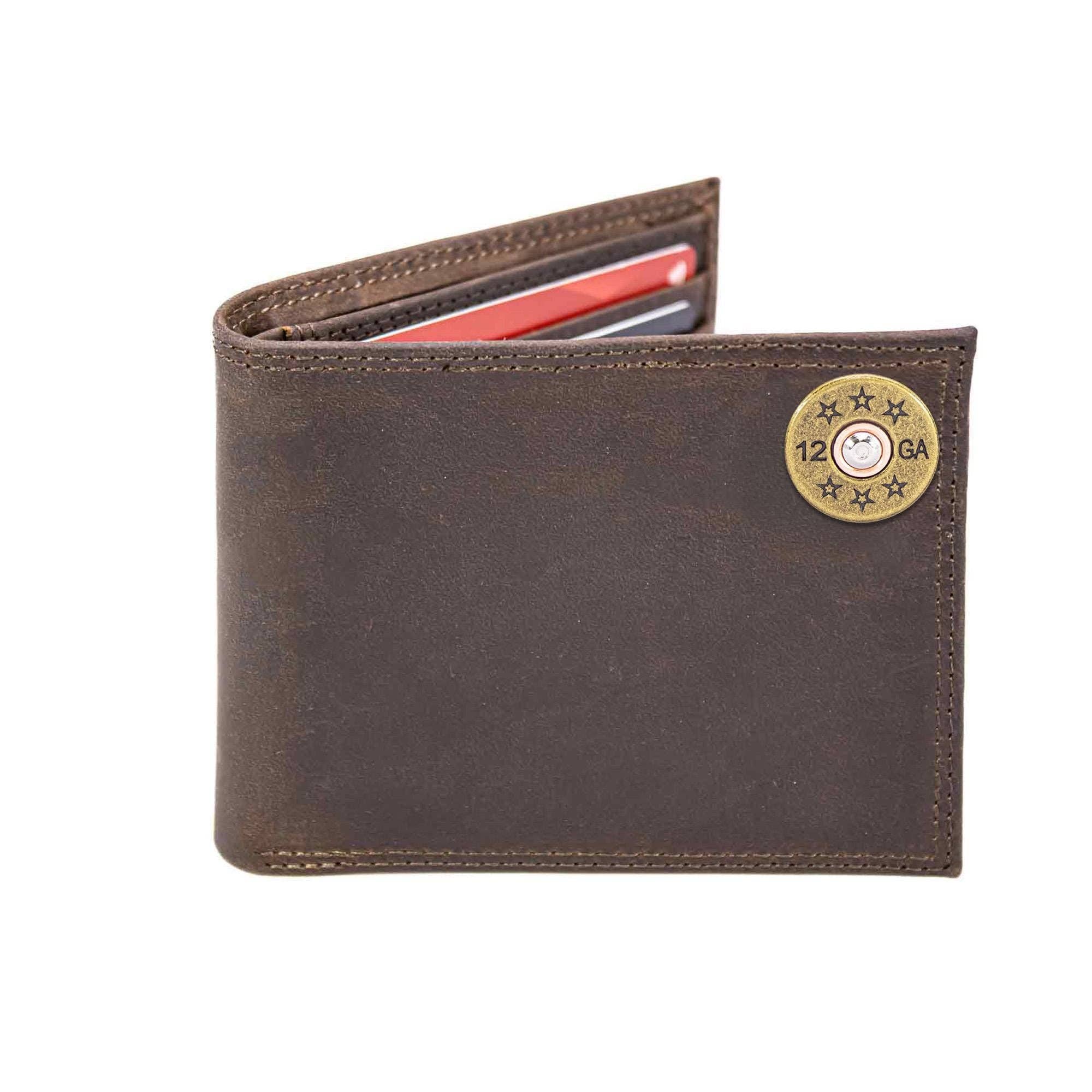 Shotshell Leather Bifold Wallet