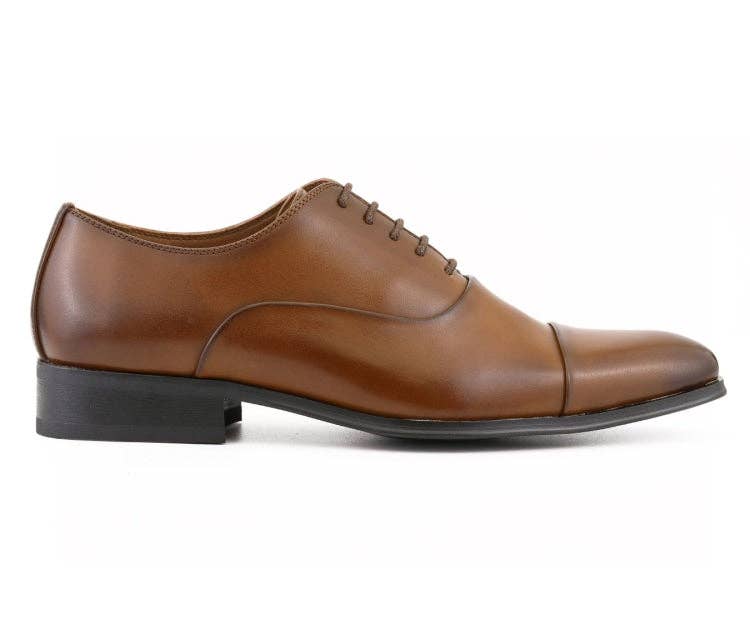 Zyon Cognac Dress Shoe - Brown