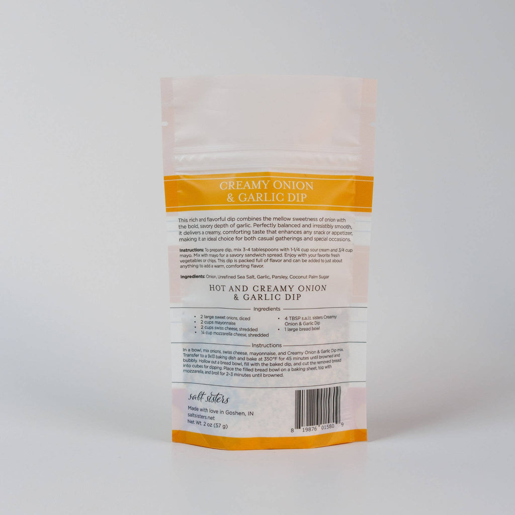 Dip Seasoning Mix - Creamy Onion & Garlic