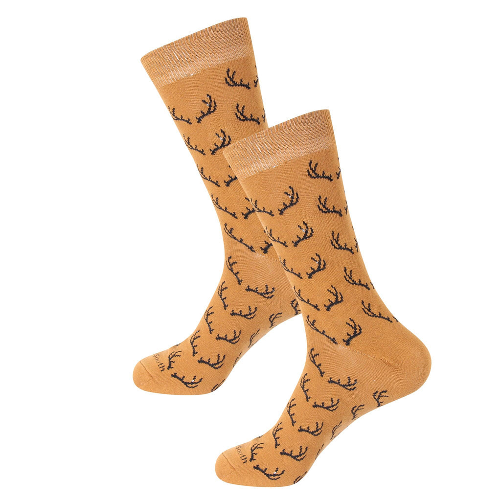 Barrel Down South Rack 'Em Hunting Deer Antler Socks