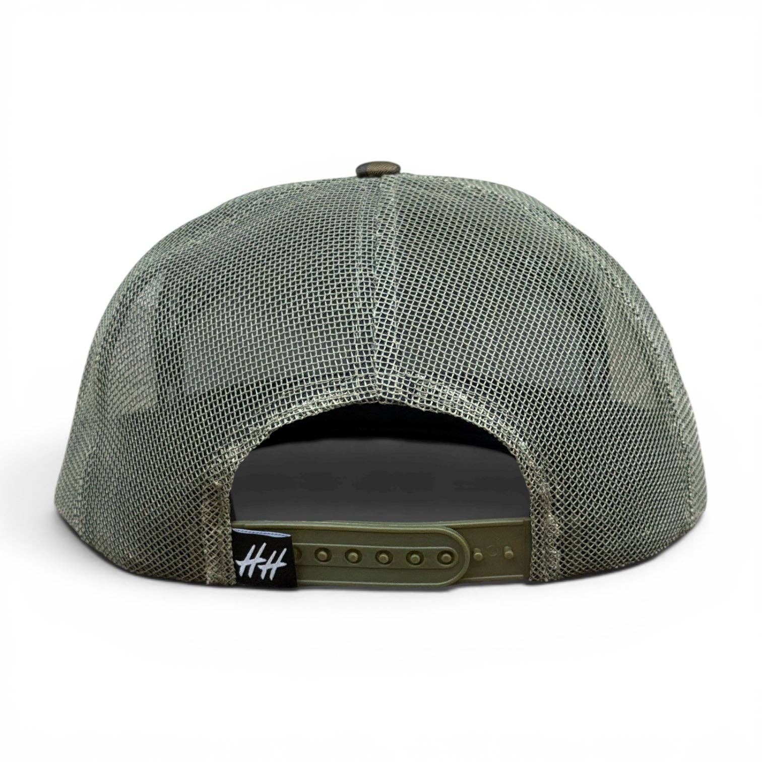 Honey Hole 7 Panel Flatbill - Heritage - Bottomland