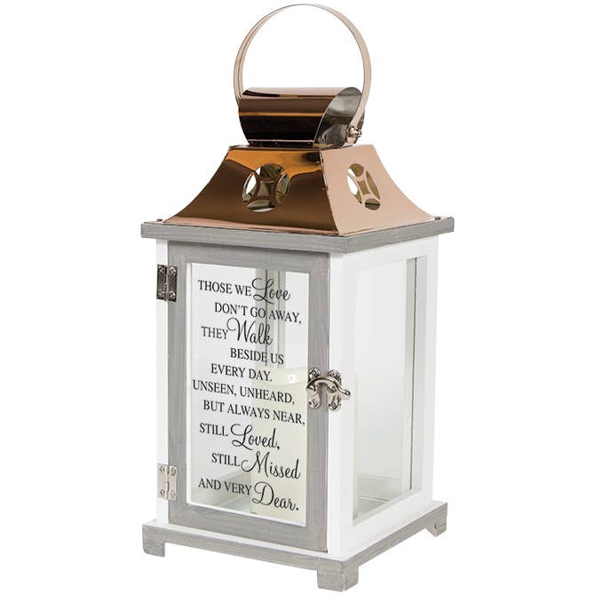 "Walk Beside Us" Memorial Lantern