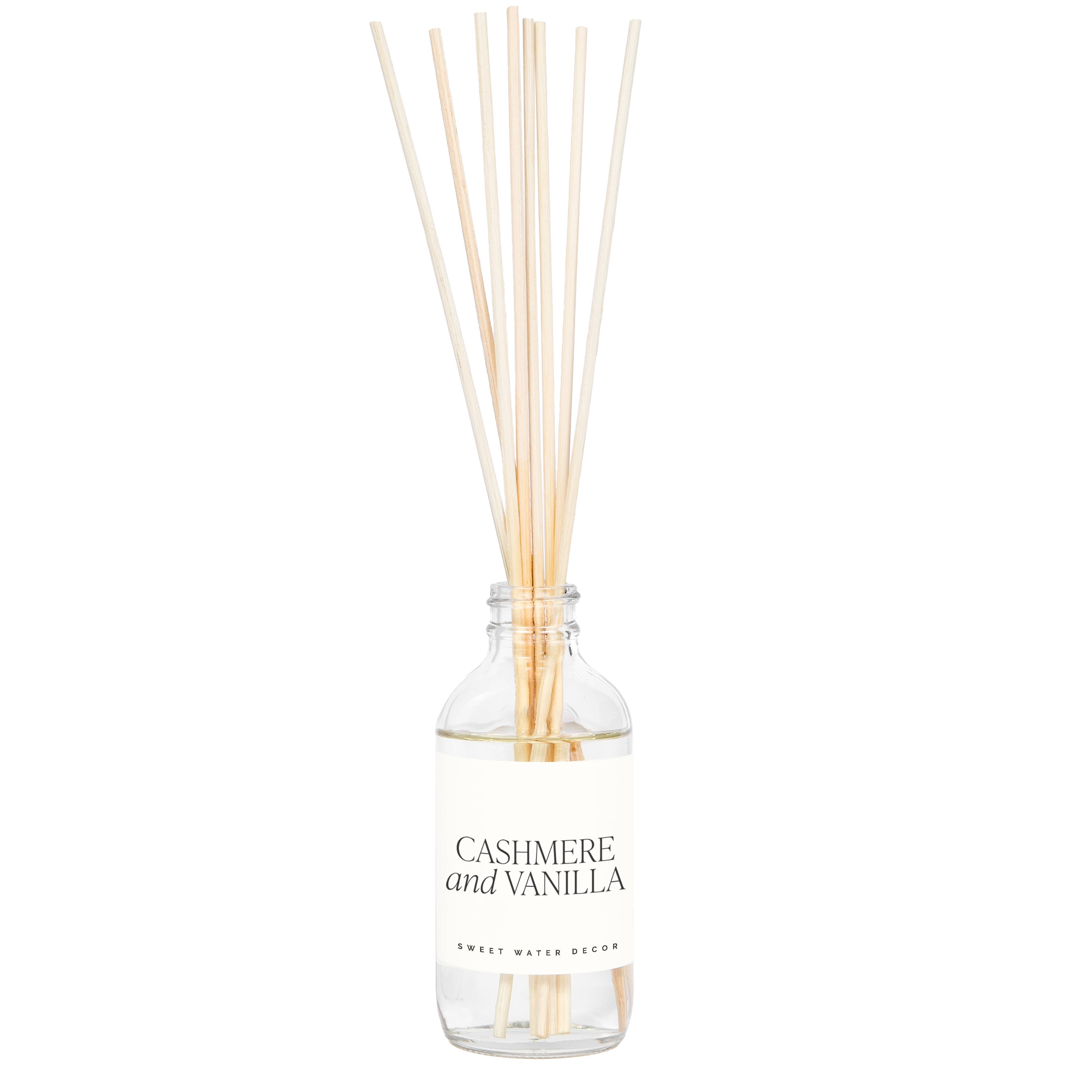 Cashmere and Vanilla Clear Reed Diffuser