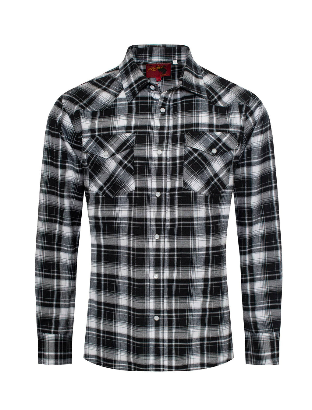 Rodeo Co Western Flannel Shirts With Snap Buttons - FINAL SALE 50% OFF