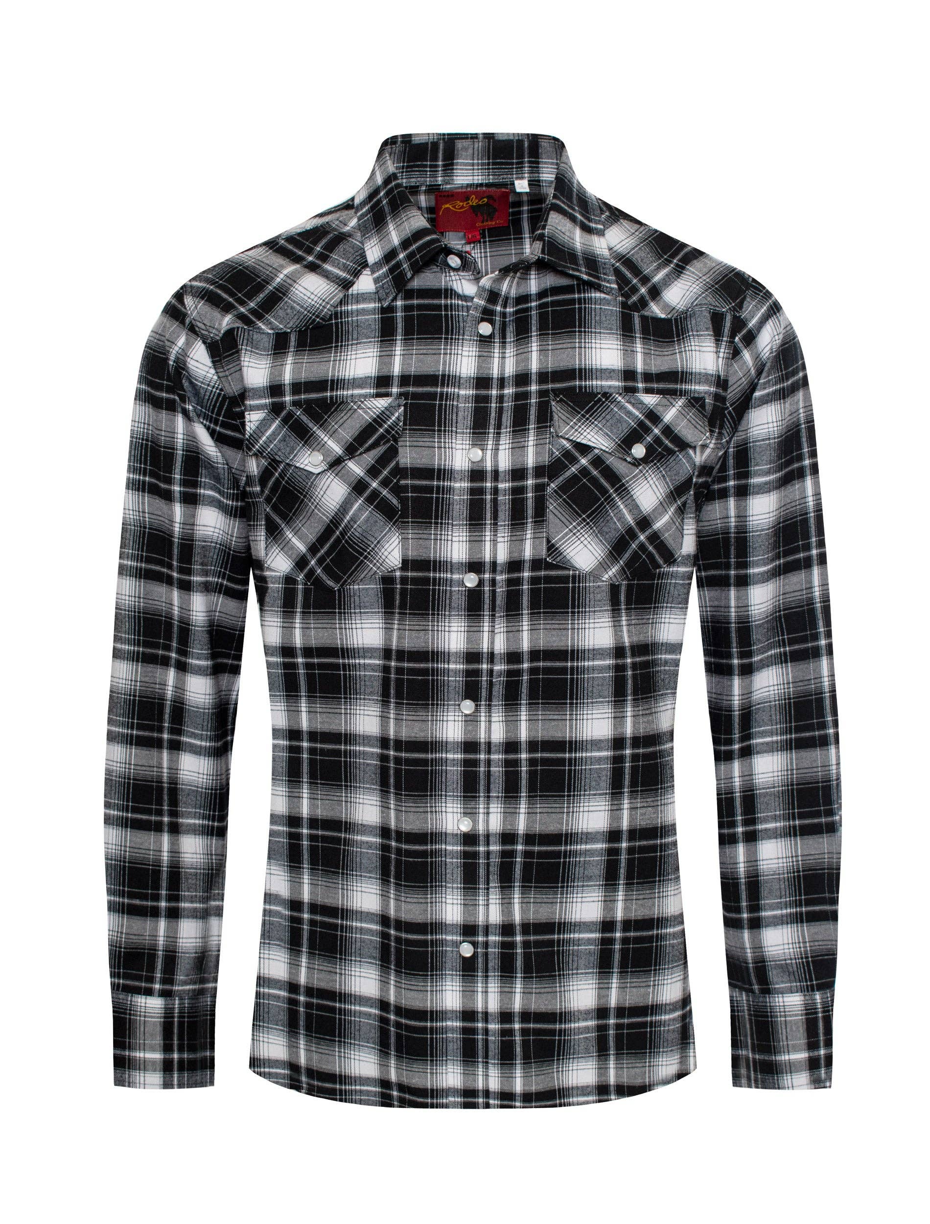 Rodeo Co Western Flannel Shirts With Snap Buttons - FINAL SALE 50% OFF