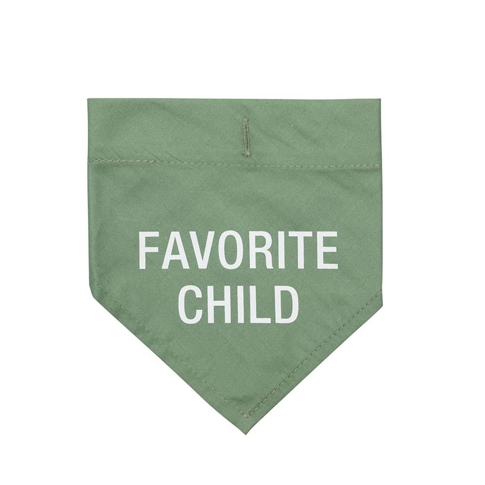 Favorite Child S/M Dog Bandana