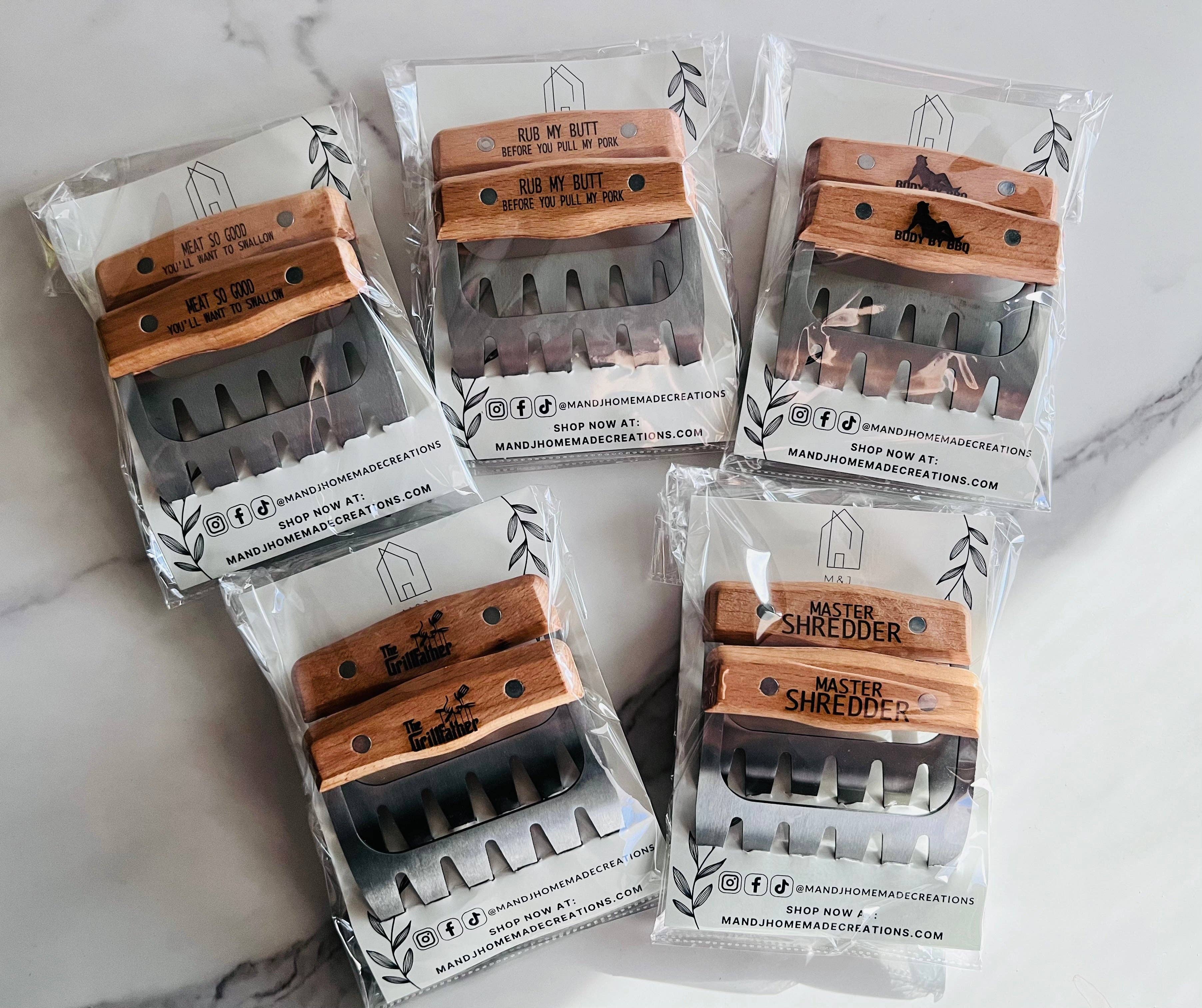 BBQ Meat Claw Shredders