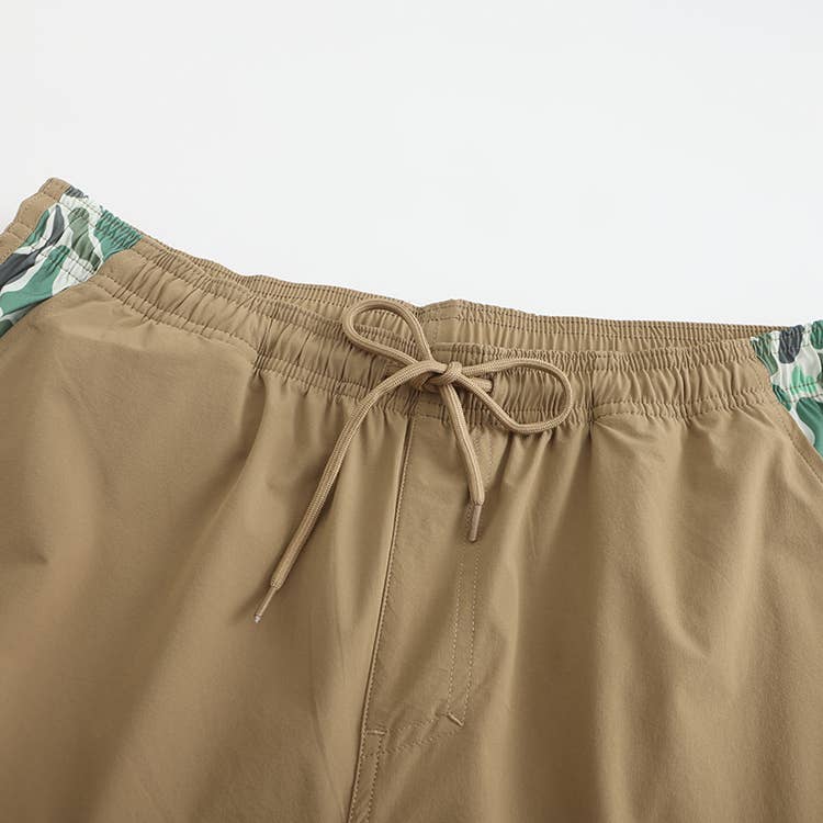 Honey Hole The Weekender Shorts - Khaki