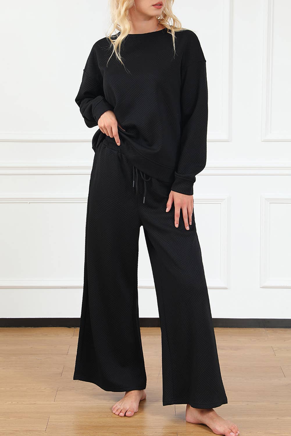 Janna Ultra Loose Textured 2pcs Set