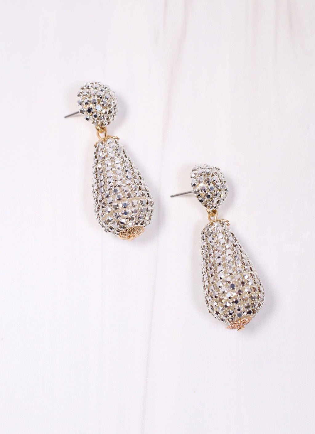 Perrot CZ Drop Earring SILVER