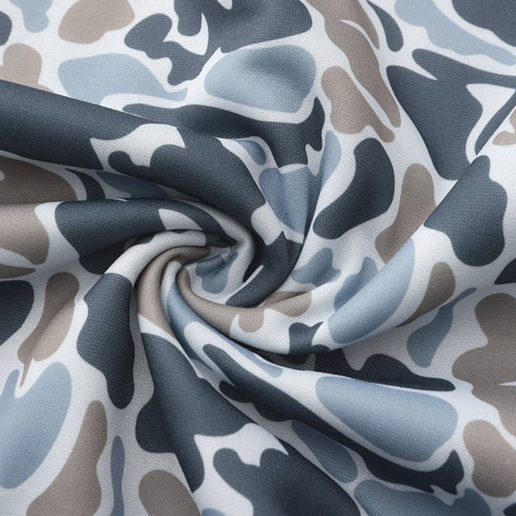 Honey Hole Fleece Hoodie - Smoke Camo
