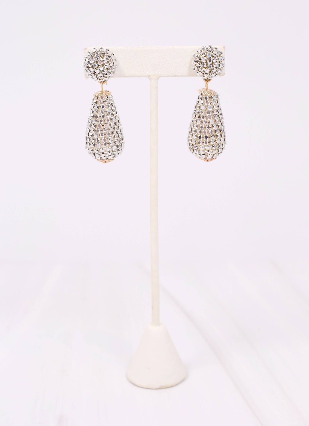Perrot CZ Drop Earring SILVER