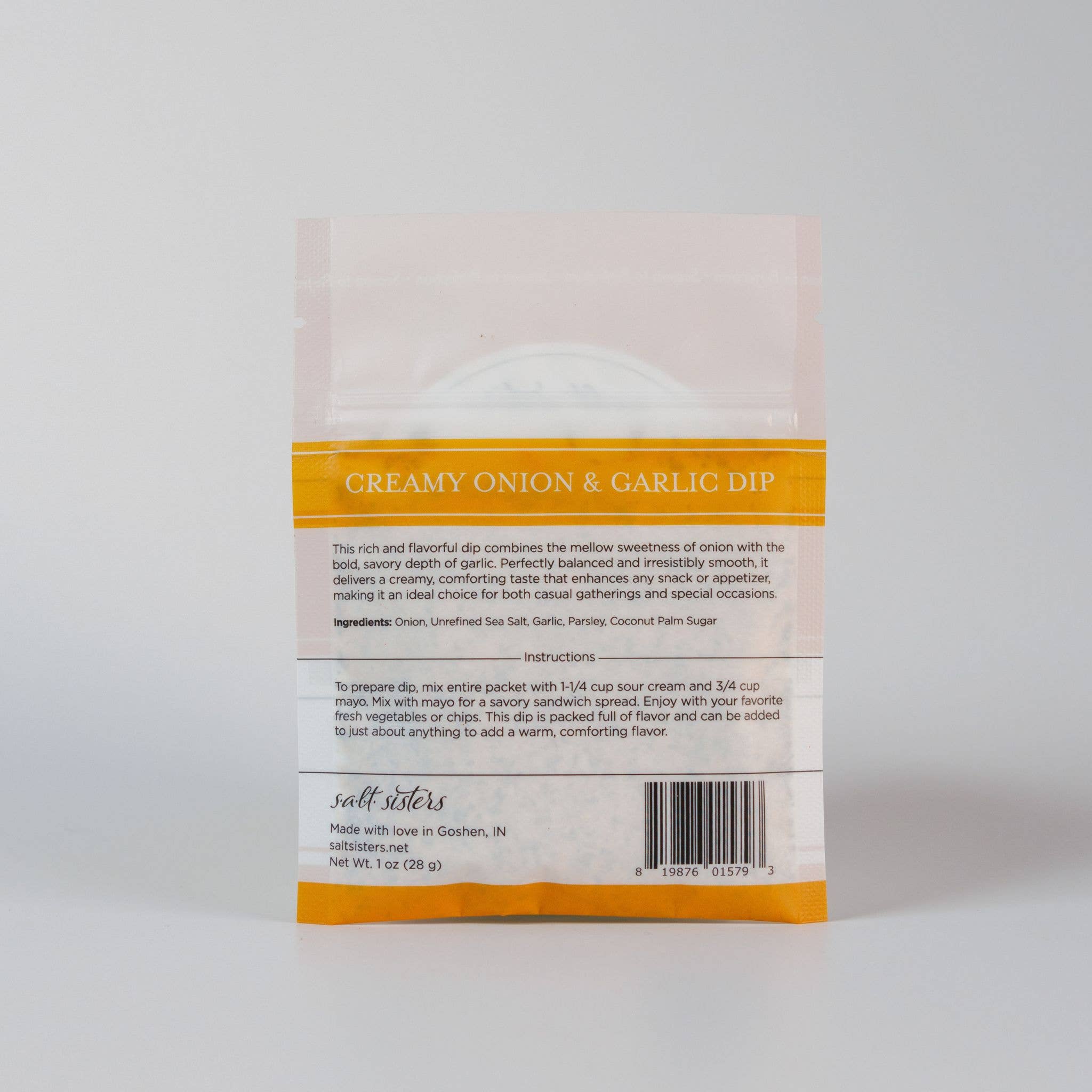 Dip Seasoning Mix - Creamy Onion & Garlic