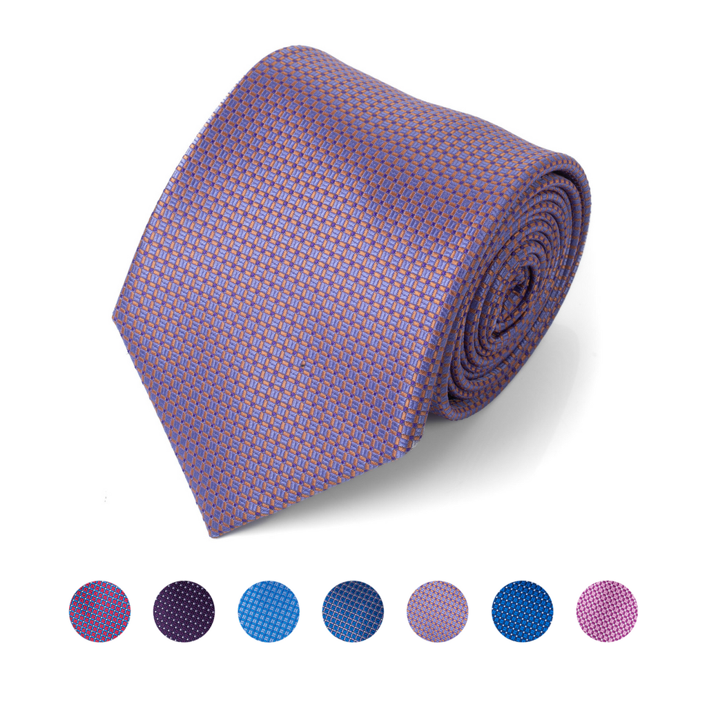 Men's Micro Fiber Poly Woven Regular Tie -MPW5985