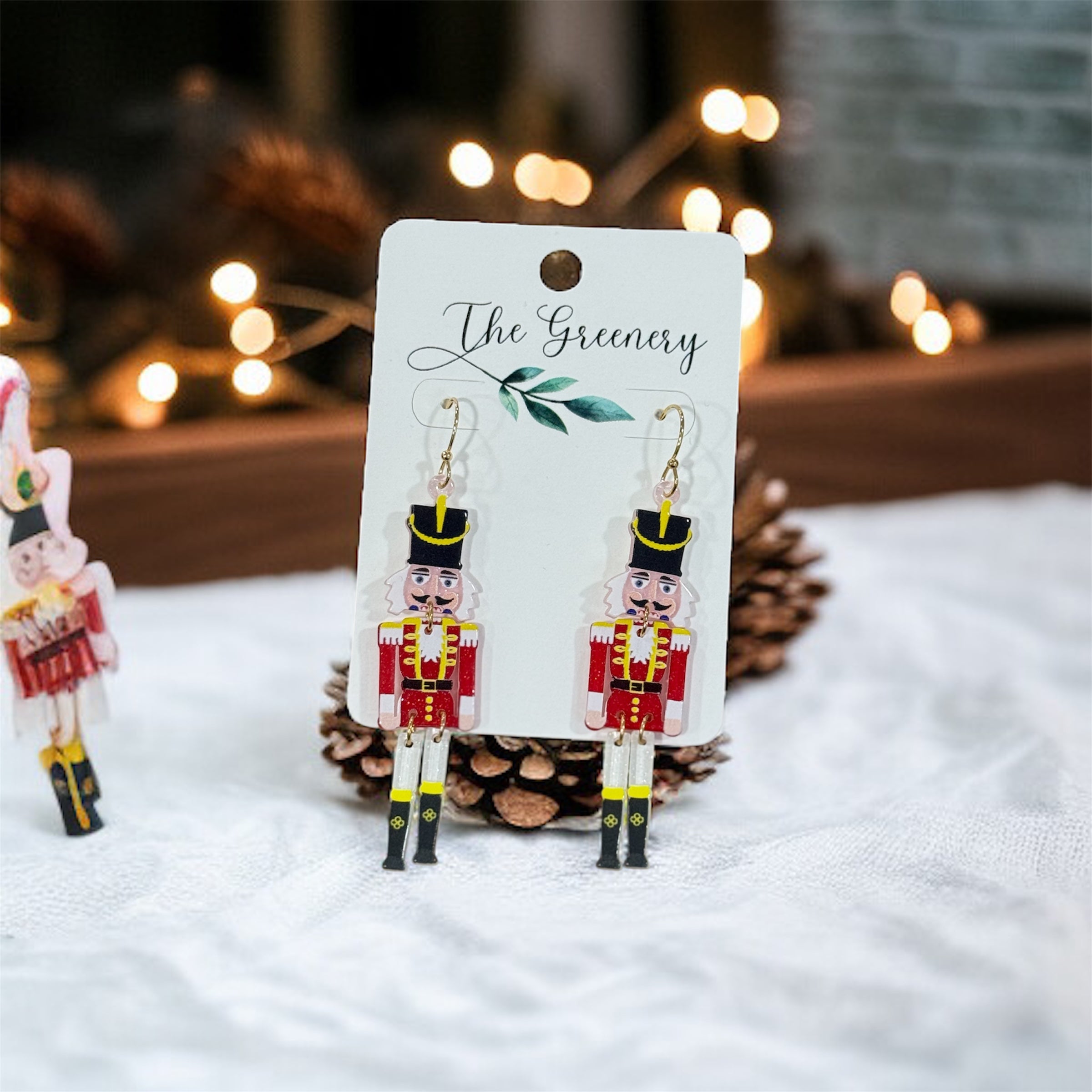 Nutcracker Dangle Earrings