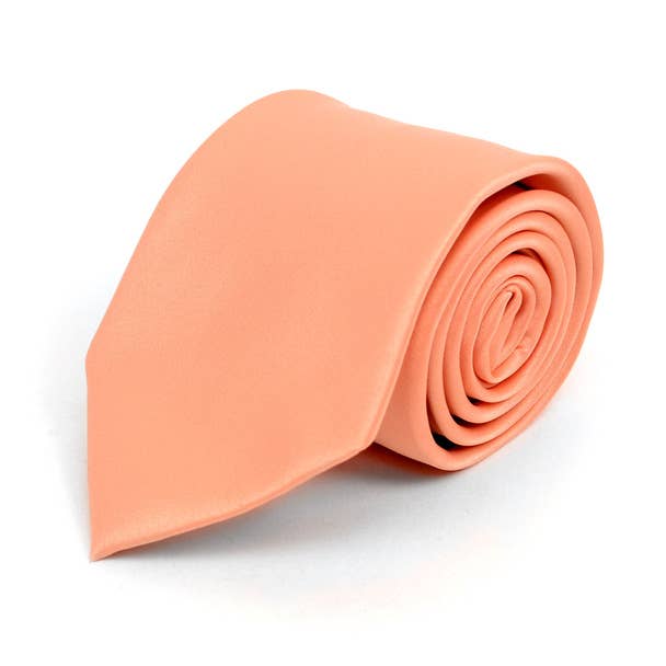 Solid Satin Tie (Multiple Colors)