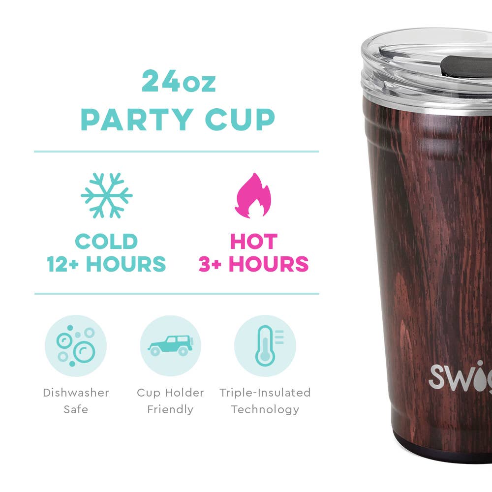 Swig Bourbon Barrel Party Cup (24oz)