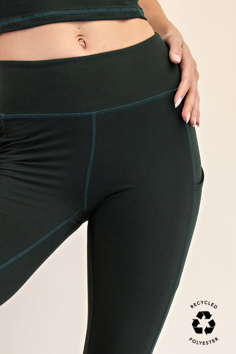 Butter Basic Leggings w/pockets - Rae Mode