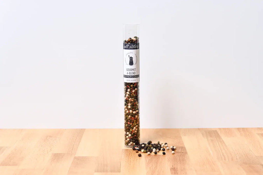 Gourmet 4-Blend Peppercorns - Grinder Refill Tube