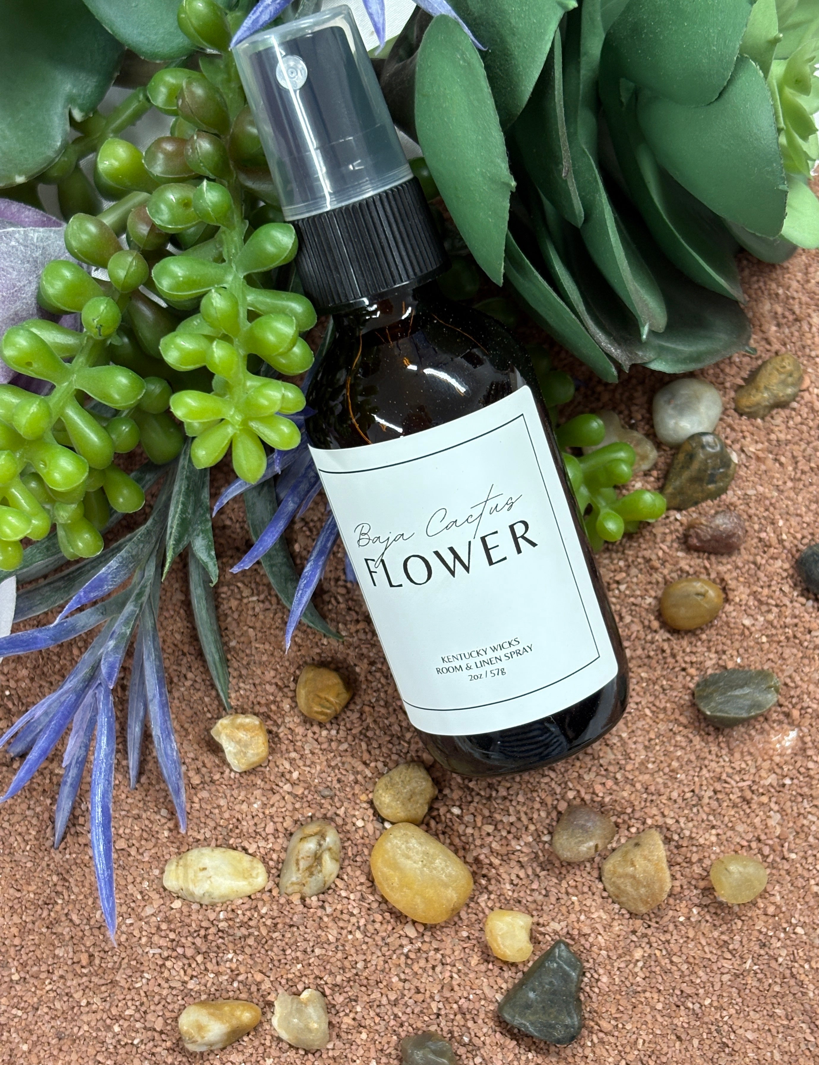 Kentucky Wicks Baja Cactus Flower Room & Linen Spray