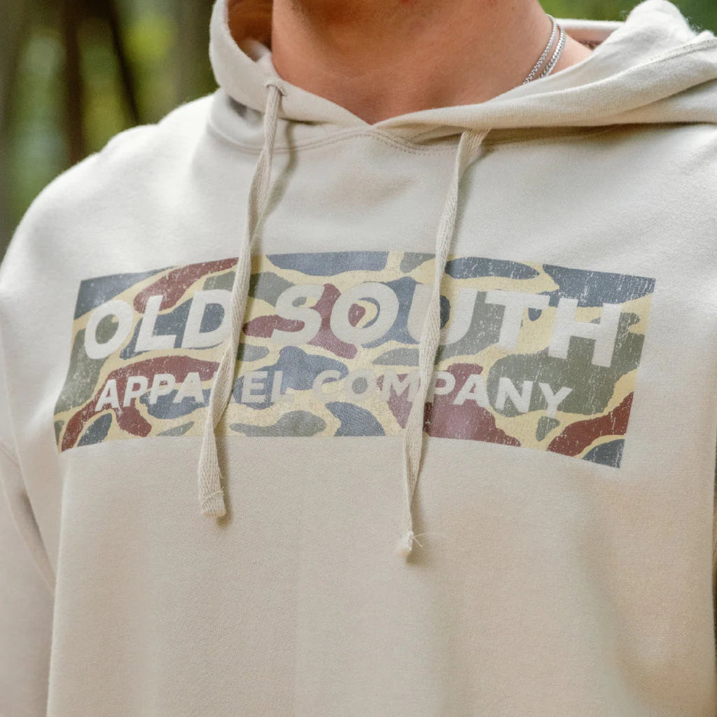 Old South Apparel Thicket Camo Logo Hoodie