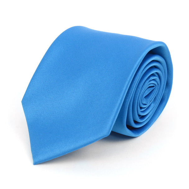 Solid Satin Tie (Multiple Colors)