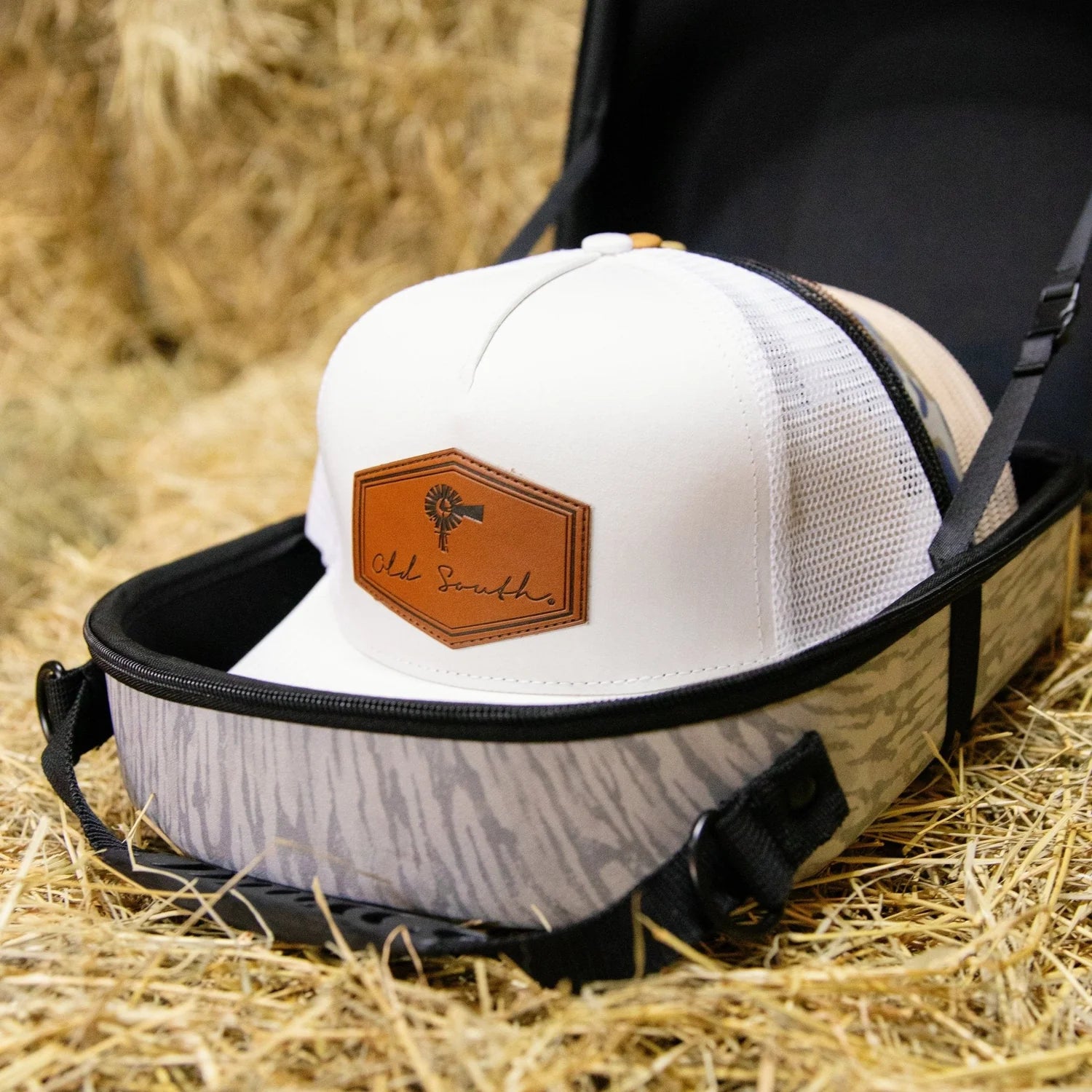 Old South 6 Hat Travel Case - Artic Camo