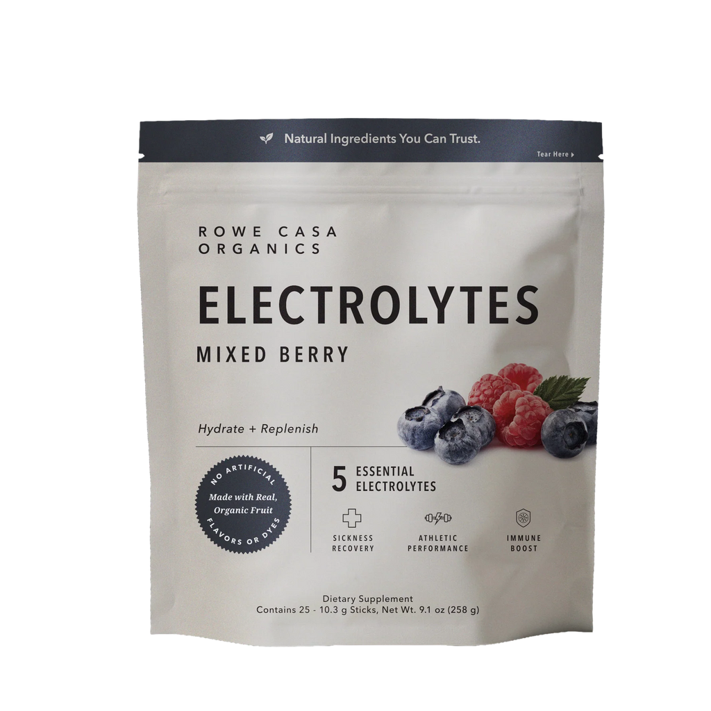 Mixed Berry Electrolytes Serving | Individual Stick | Rowe Casa Organics