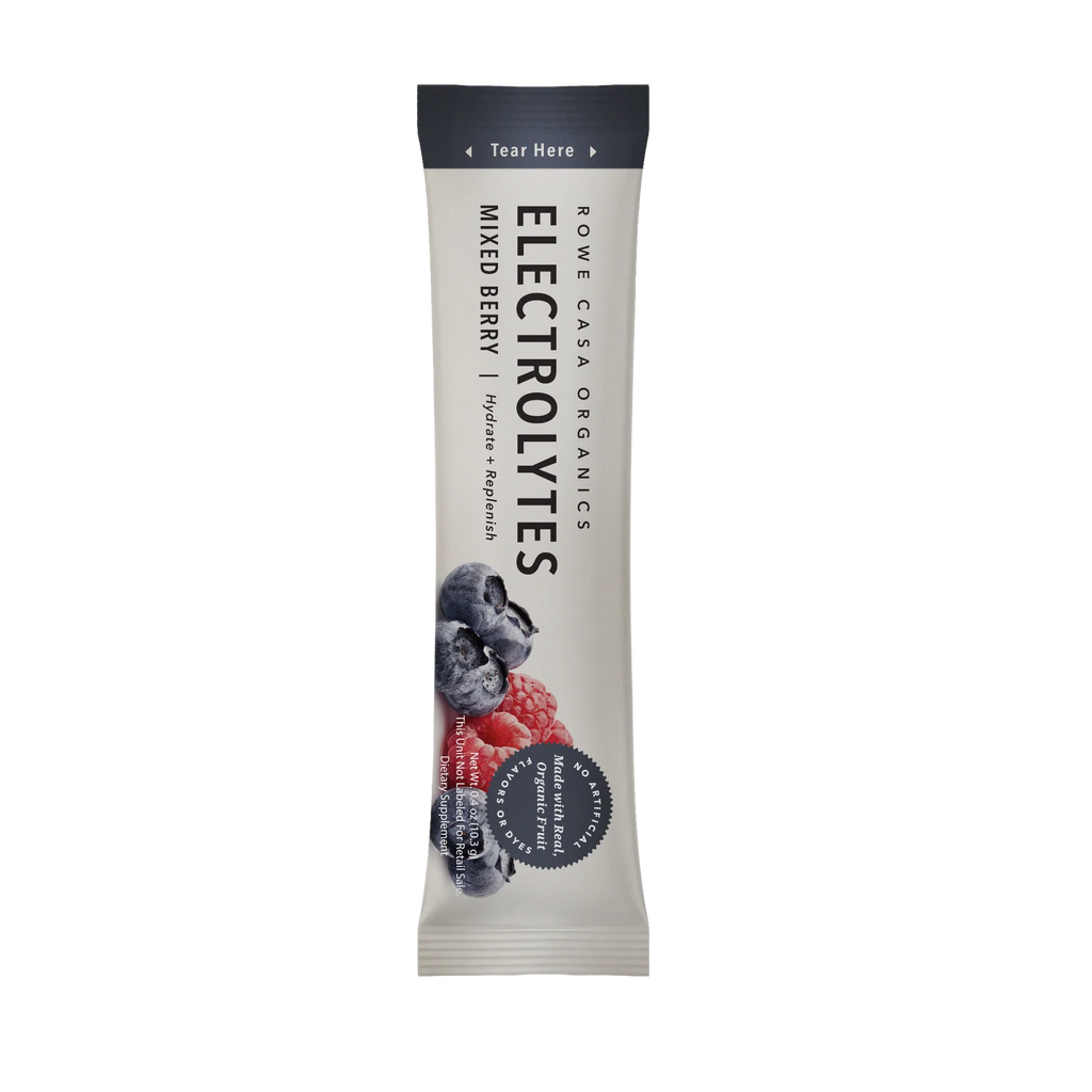 Mixed Berry Electrolytes Serving | Individual Stick | Rowe Casa Organics