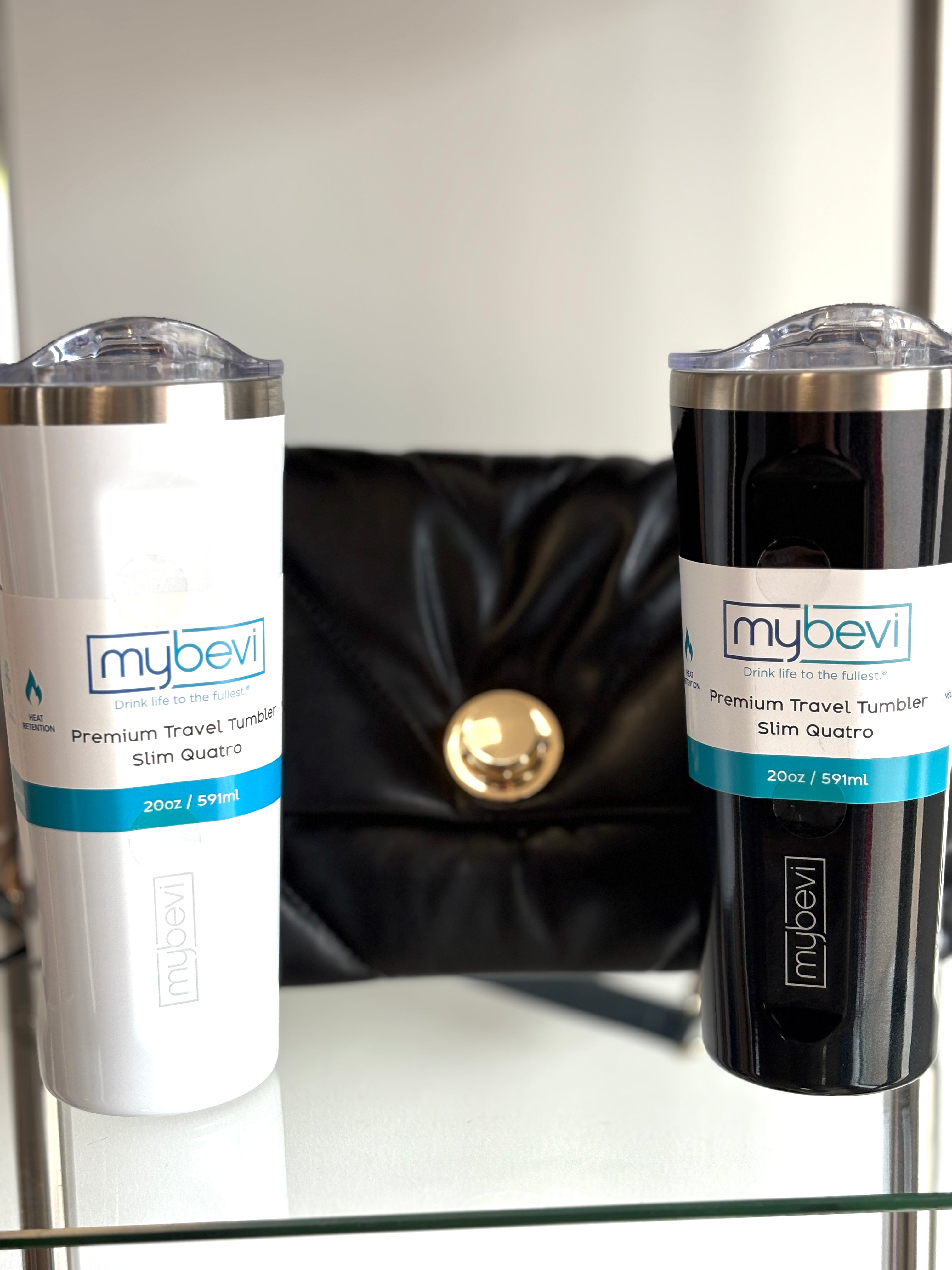 Mybevi Premium Travel Slim Quatro 20oz Tumbler